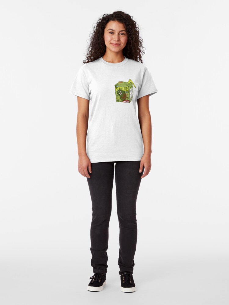 Alternate view of Pickle Rick Gherkin Classic T-Shirt