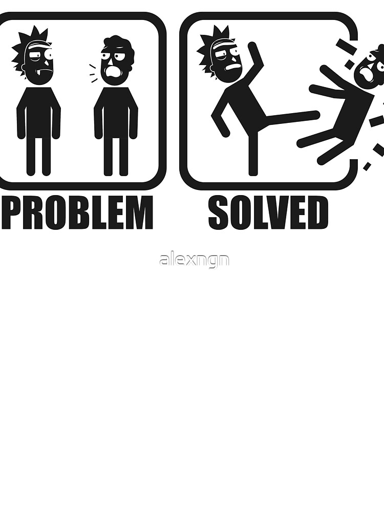 Problem Solved Rick Kicking Jerry by alexngn