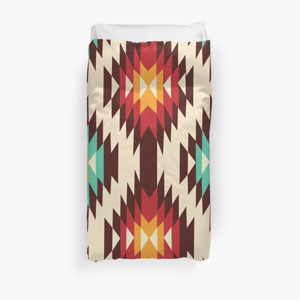 American Native Pattern No. 7 Duvet Cover