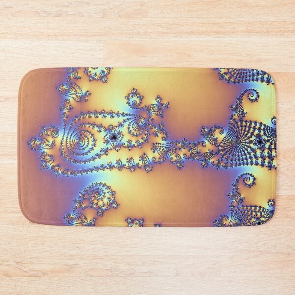Item preview, Blue and Gold Fractal Merchandise designed and sold by cindyfordyce.