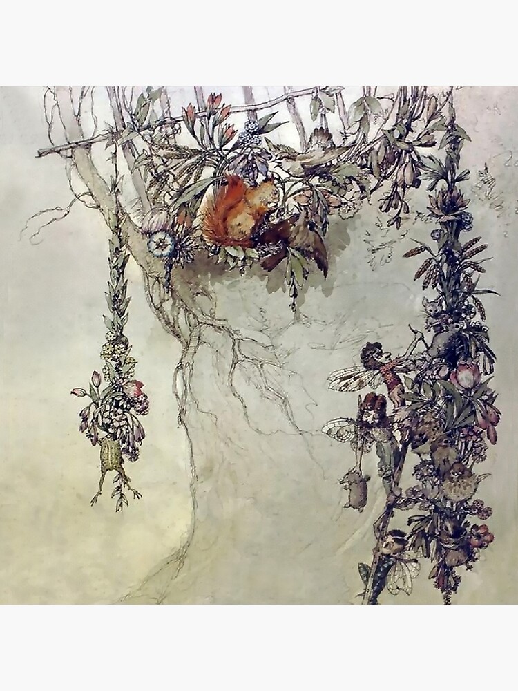 Fairies Ascent” by A Duncan Carse" Poster for Sale by PatricianneK | Redbubble