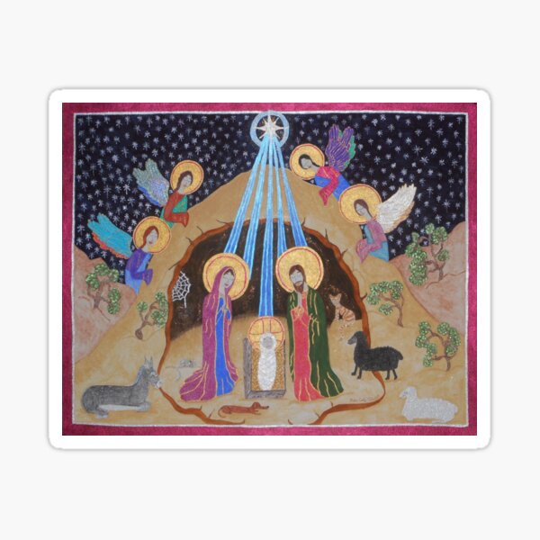 Item preview, Silent Night Nativity  designed and sold by DebiCady.