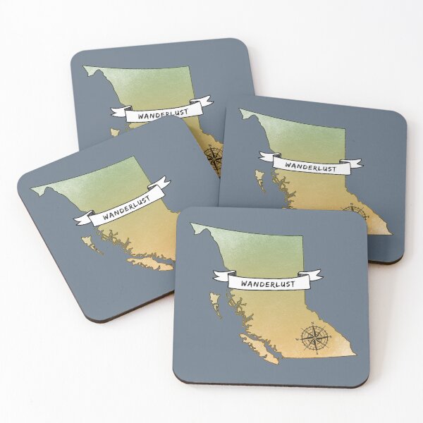 Item preview, North West Wanderlust | Green & Yellow designed and sold by NauticalImp.