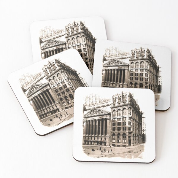 Item preview, Vintage New York Stock Exchange designed and sold by glasslion.