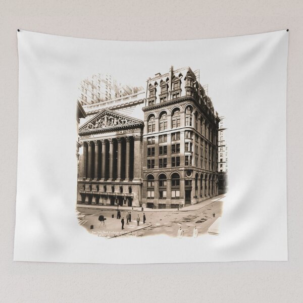 Item preview, Vintage New York Stock Exchange designed and sold by glasslion.