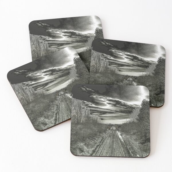 Item preview, Winter Train track Scene designed and sold by Mrcorbett.