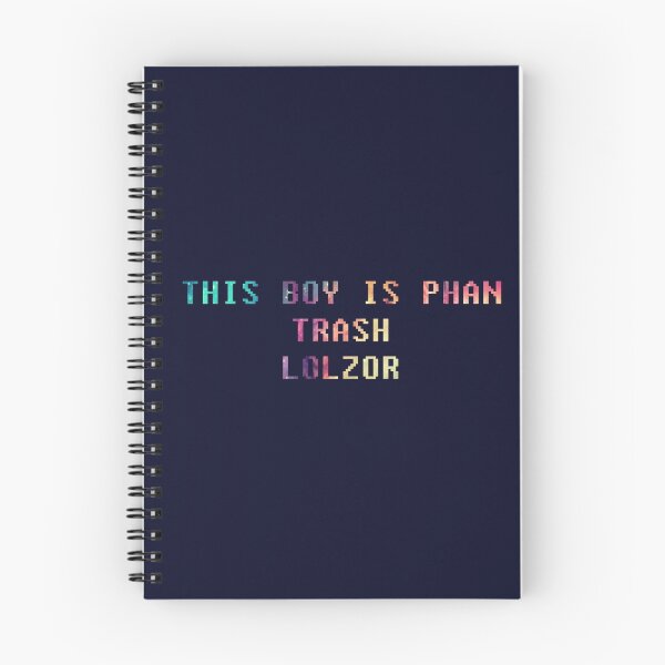 Aperçu de l'œuvre Ce garçon est Phan Trash créée et vendue par ohshoot.