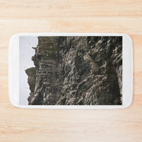 Item preview, Northern Gannets ( Morus bassanus ) Isle of Noss Shetland Islands Scotland designed and sold by emergentdesigns.