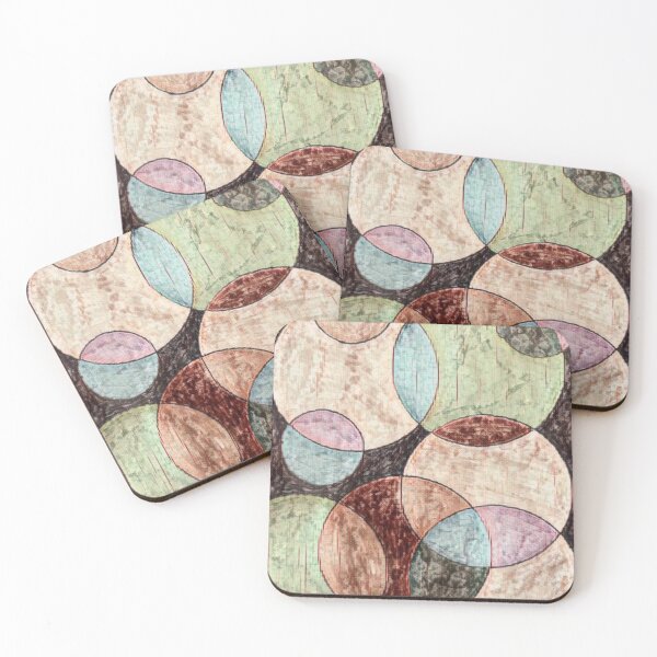 Item preview, Neutral Artistic Circles designed and sold by Cynthia  Soucy.
