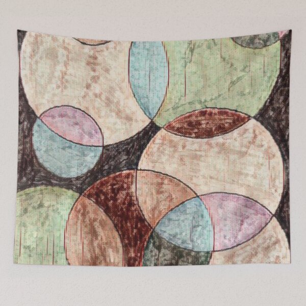 Item preview, Neutral Artistic Circles designed and sold by Cynthia  Soucy.