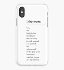 Inbetween by Alex Kelle iPhone Case