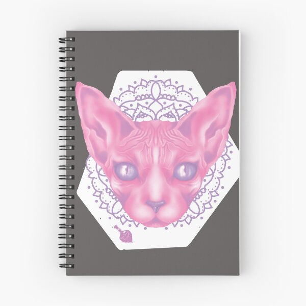 Item preview, sphynx cat pastel designed and sold by pinkandtoxic.