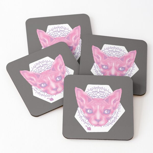 Item preview, sphynx cat pastel designed and sold by pinkandtoxic.