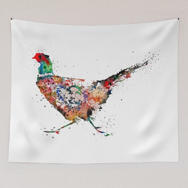 Item preview, Pheasant, watercolor Pheasant designed and sold by Rosaliartbook.