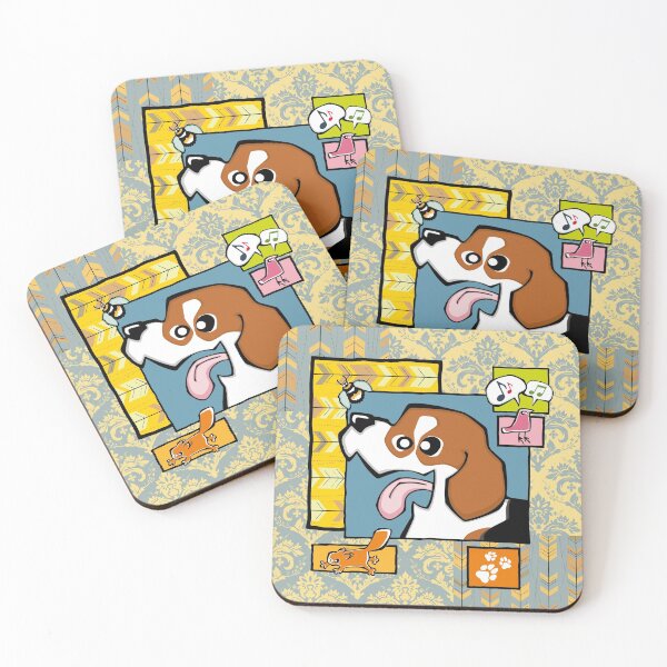 Item preview, Beagle - Tricolour (Collage) designed and sold by TheChicken.