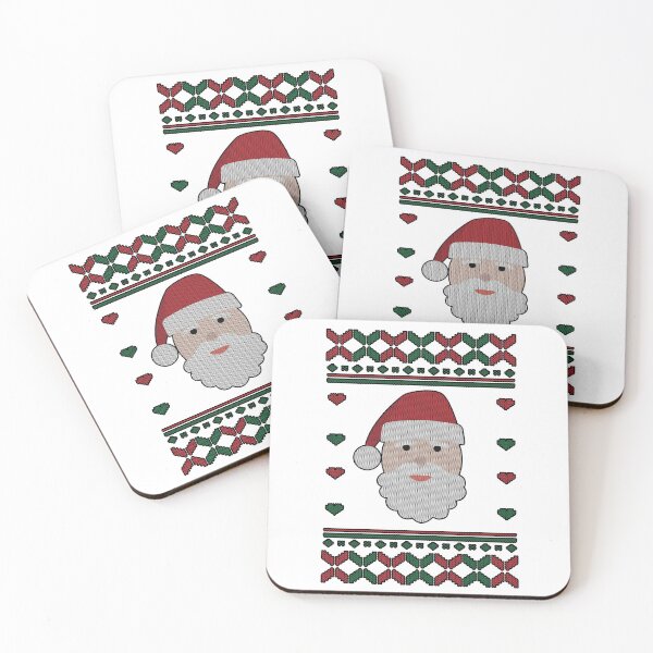 Aperçu de l'œuvre Pull de vacances de Noël mignon Santa créée et vendue par TLSDesigns.