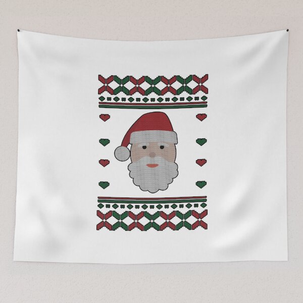 Aperçu de l'œuvre Pull de vacances de Noël mignon Santa créée et vendue par TLSDesigns.