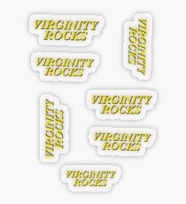 VIRGINITY ROCKS Transparent Sticker