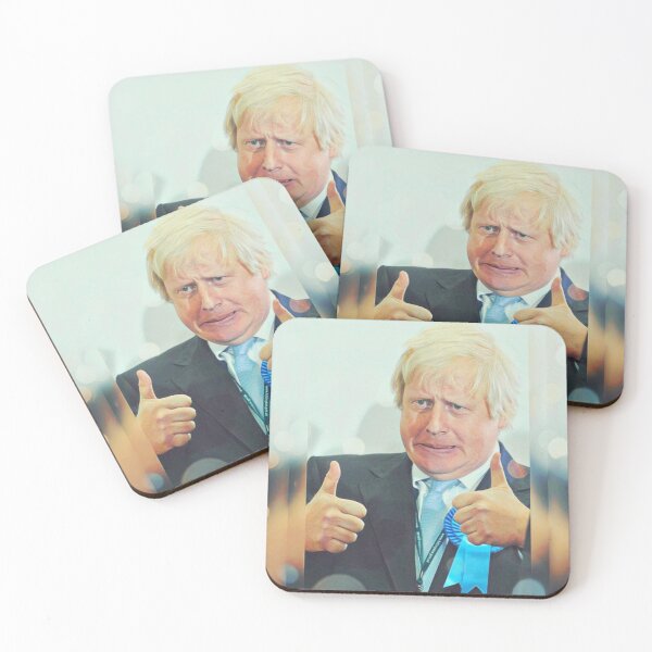 Item preview, Boris Johnson- Two Thumbs Up designed and sold by Thirteencats.