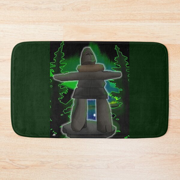 Item preview, Inukshuk  Greeting  designed and sold by Lytebound.