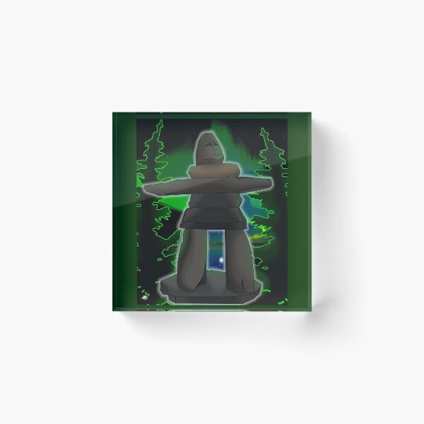 Item preview, Inukshuk  Greeting  designed and sold by Lytebound.