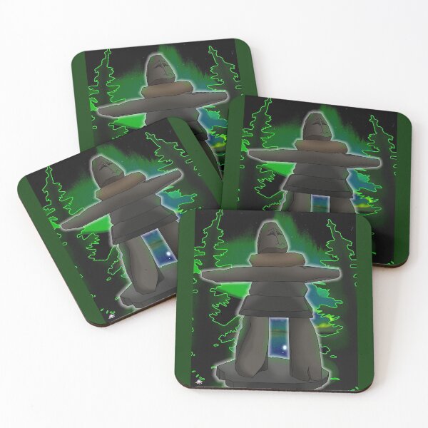 Item preview, Inukshuk  Greeting  designed and sold by Lytebound.