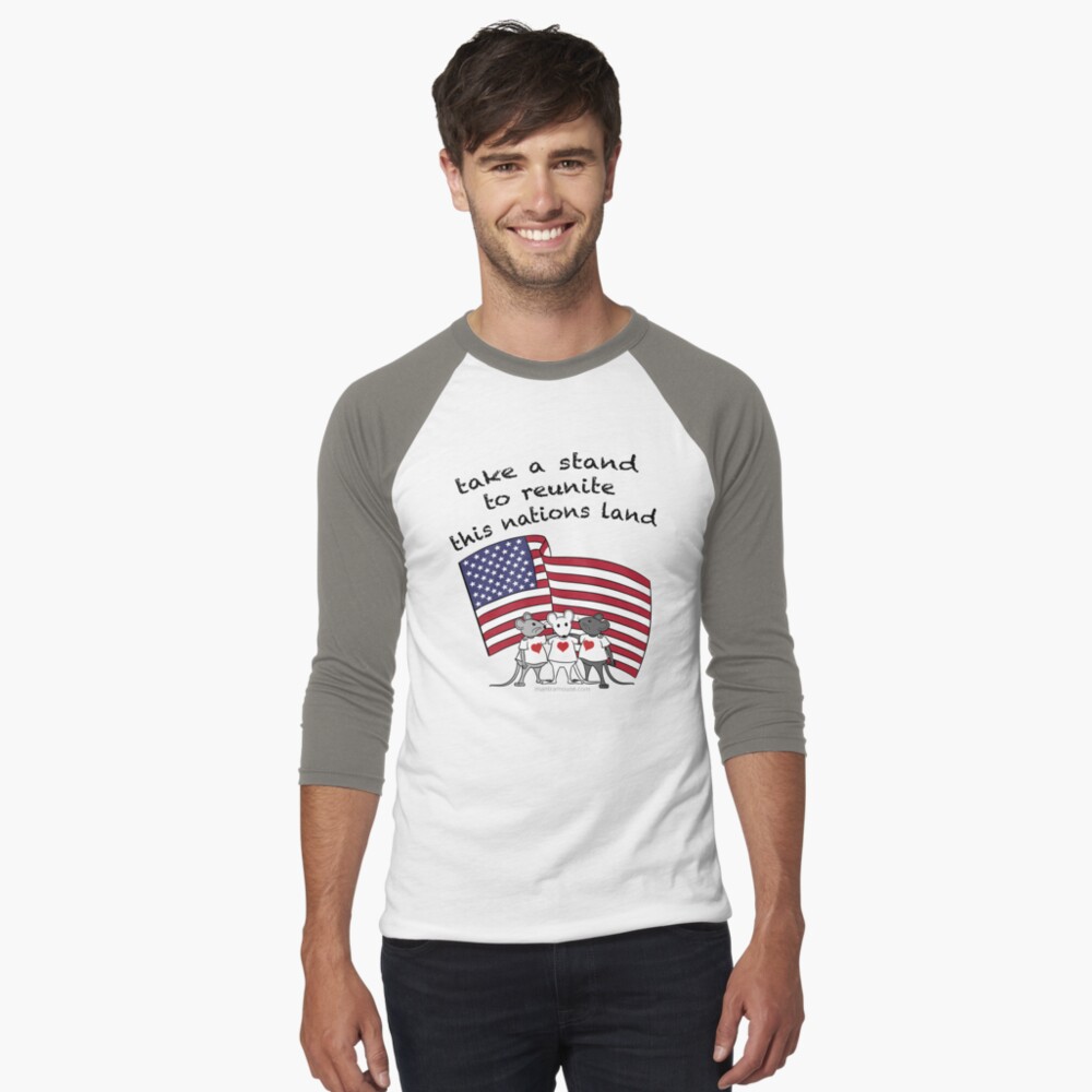 Item preview, Baseball ¾ Sleeve T-Shirt designed and sold by donnamartini.