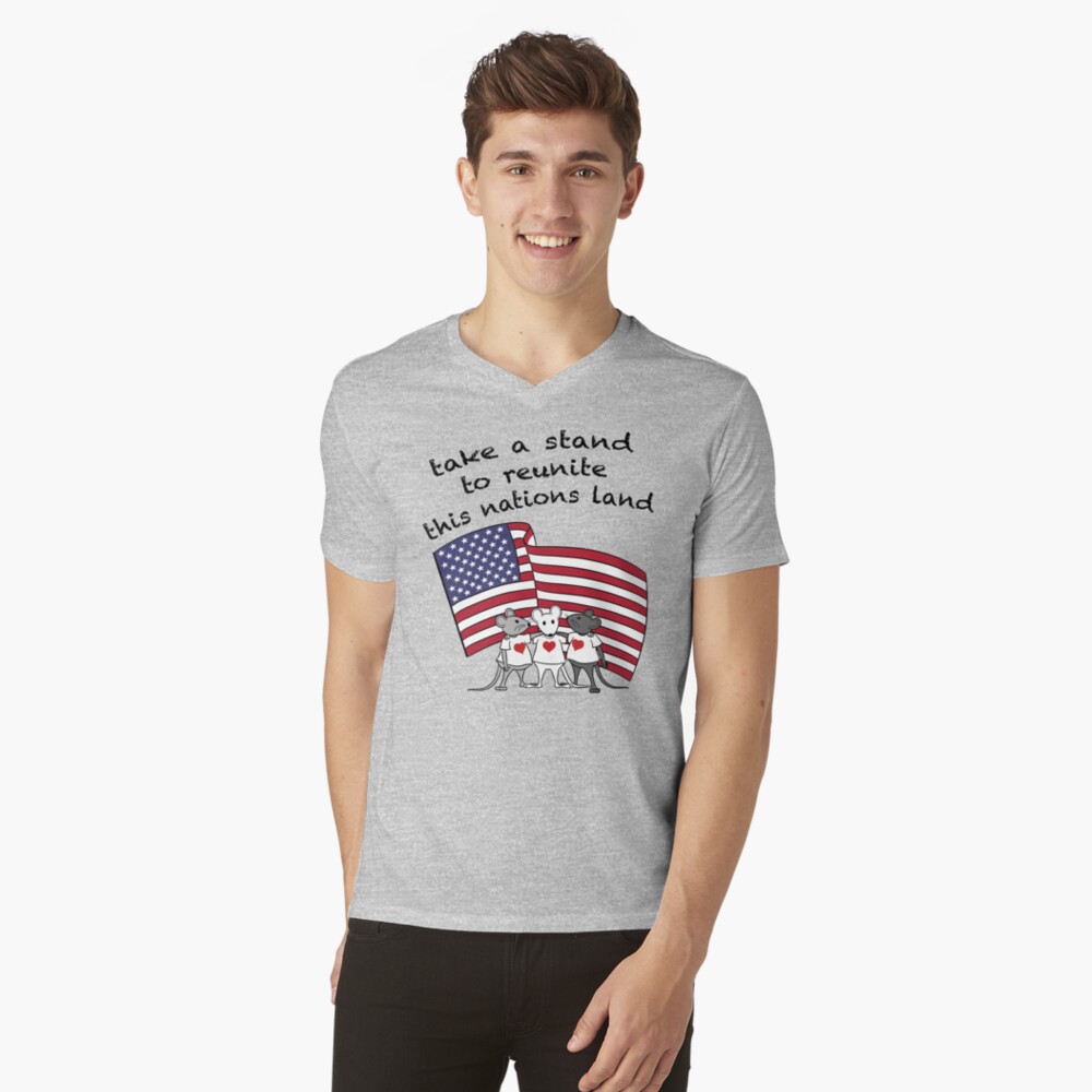 Item preview, V-Neck T-Shirt designed and sold by donnamartini.