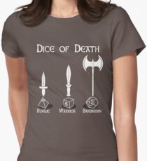Dice of Death Women's Fitted T-Shirt