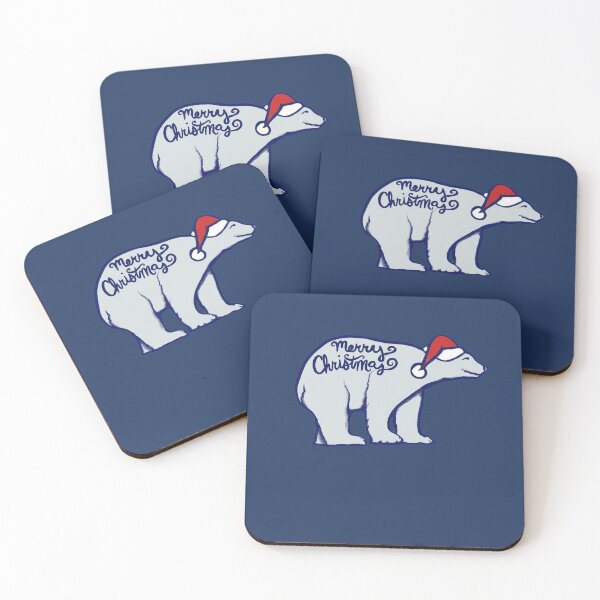 Artikelvorschau, Merry Christmas Polar Bear entworfen und verkauft von FrictionMaxxing.