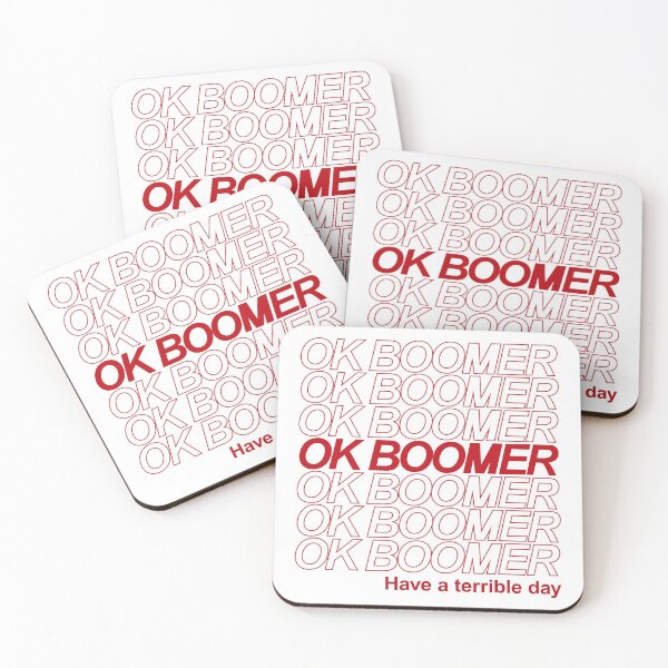 Item preview, ok boomer designed and sold by TheRecycleBin.