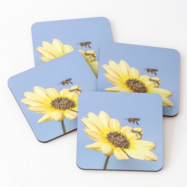 Item preview, Bee approaching Friday for future photo designed and sold by Katja LebenFreude.