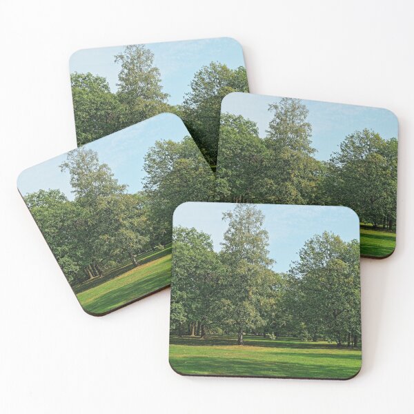 Item preview, green lawn in the foreground in the park designed and sold by mrivserg.