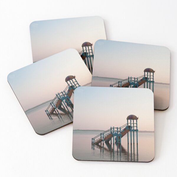 Item preview, lost place A forgotten old children's slide by a lake. designed and sold by U-WESTDESIGN.