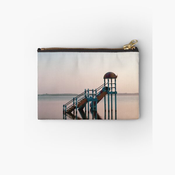 Item preview, lost place A forgotten old children's slide by a lake. designed and sold by U-WESTDESIGN.