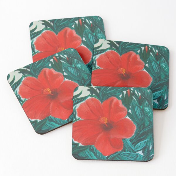 Item preview, Greek hibiscus II designed and sold by Barbara Knuth.