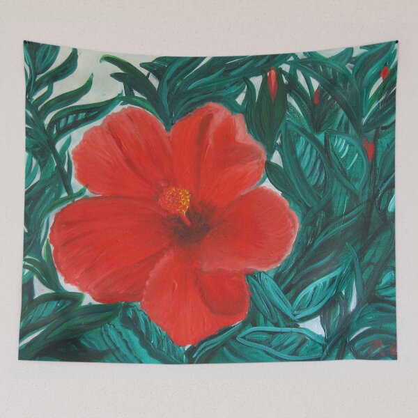 Item preview, Greek hibiscus II designed and sold by Barbara Knuth.