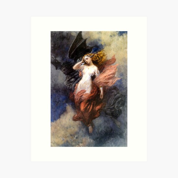 Item preview, Death and the Maiden - George Clark Stanton designed and sold by forgottenbeauty.