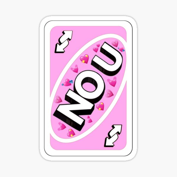 Uno Reverse Card Hearts