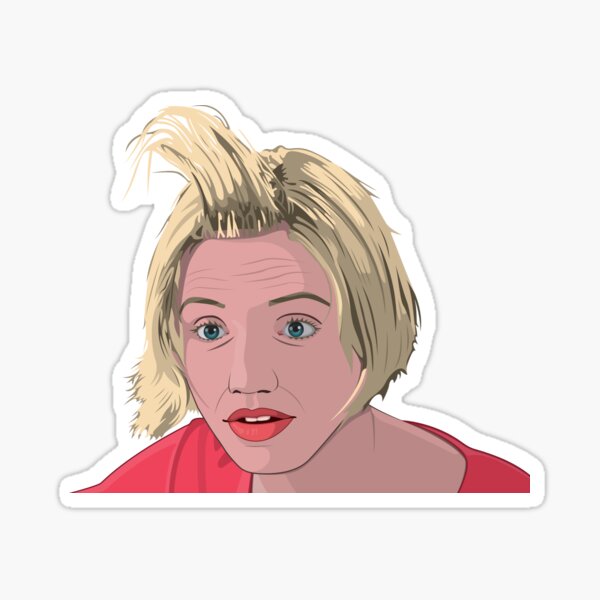 Item preview, Cameron Diaz With Funny Hairdo designed and sold by MonkeyBusinessC.