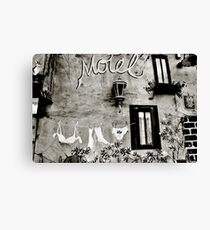 Motel Canvas Print