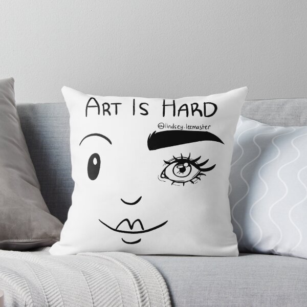 Item preview, ART IS HARD (black) designed and sold by guijmaluij.