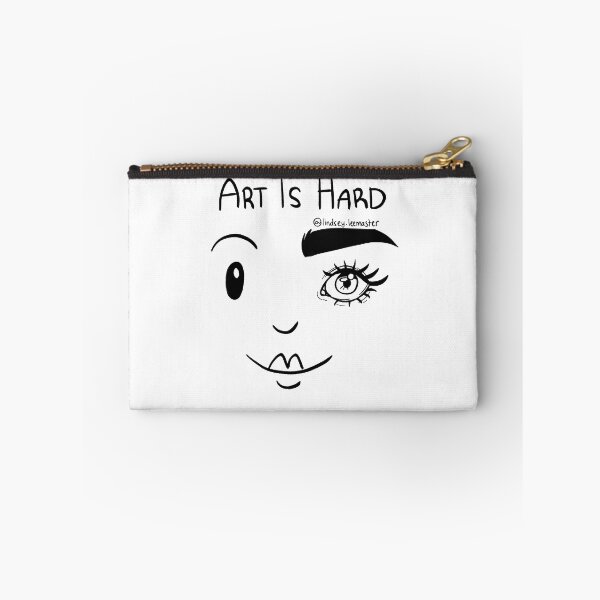 Item preview, ART IS HARD (black) designed and sold by guijmaluij.
