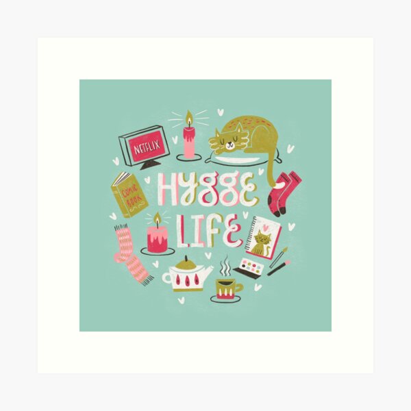 Item preview, Hygge Life - Cozy Day at Home designed and sold by Van Huynh.