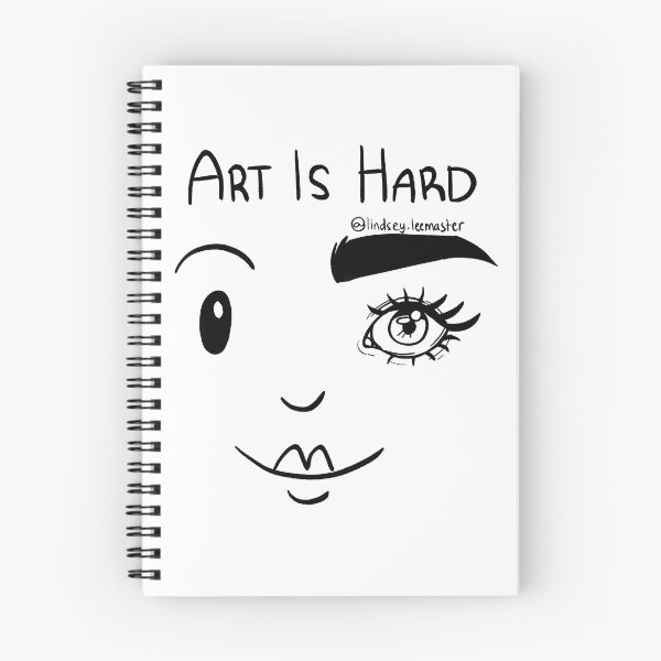 Item preview, ART IS HARD (black) designed and sold by guijmaluij.