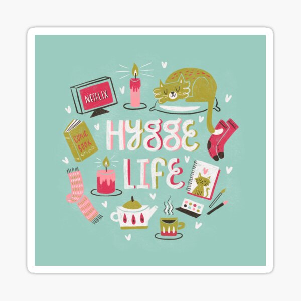 Item preview, Hygge Life - Cozy Day at Home designed and sold by Van Huynh.