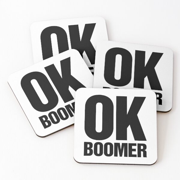 Item preview, OK Boomer Slogan designed and sold by thetshirtworks.