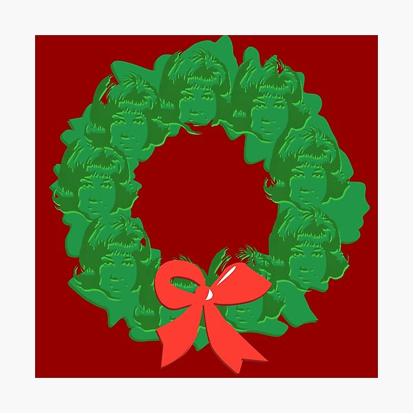 Item preview, Navidad A-Wreath-A Franklin designed and sold by chriswig.