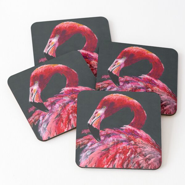 Aperçu de l'œuvre Flamant Rose Seduisant créée et vendue par LINDA EADER.