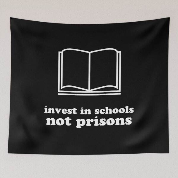 Item preview, Invest In Schools Not Prisons designed and sold by quinnhopp.